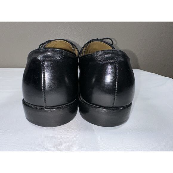 Allen Edmonds Men’s Fifth Avenue Cap Toe Dress Shoes Black Leather 9.5 D Wide - Picture 6 of 14